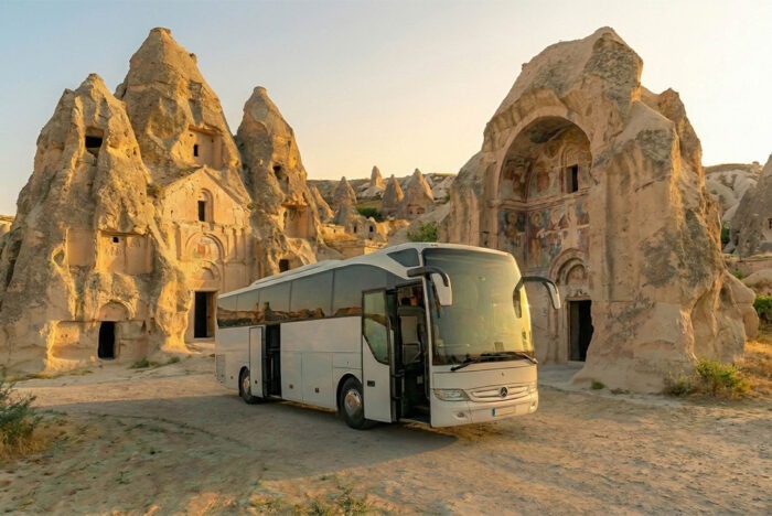 Nevsehir (NAV) Airport Transfer with Luxury Tour Coach